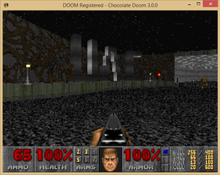 Doomsday of UAC running under Chocolate Doom